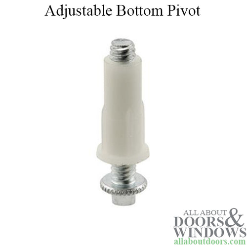 Bi Fold Closet Door Bottom Pivot 0.375 Inch Diameter - Bi Fold Closet Door Bottom Pivot 0.375 Inch Diameter