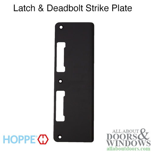 Strike Plate, PC0024N, Extra Wide Latch & Deadbolt  2.94 x 8.82 - Rustic Umber - Strike Plate, PC0024N, Extra Wide Latch & Deadbolt  2.94 x 8.82 - Rustic Umber