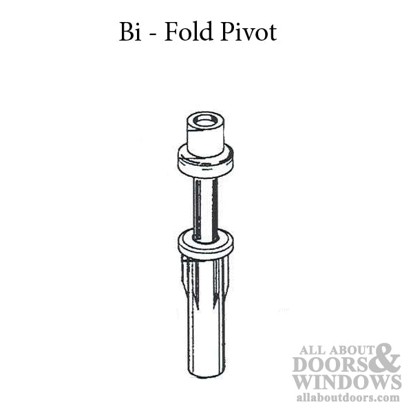 Pivot ,  7/16 inch dia, Spring loaded Top,  Bi-Fold - Pivot ,  7/16 inch dia, Spring loaded Top,  Bi-Fold