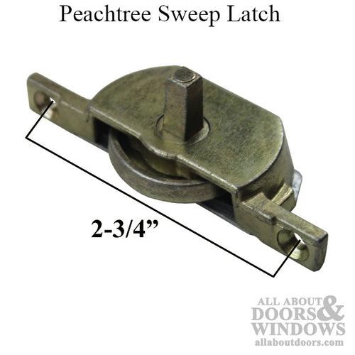 Concealed Sash Lock Latch Assembly, Peachtree Double Hung - Concealed Sash Lock Latch Assembly, Peachtree Double Hung