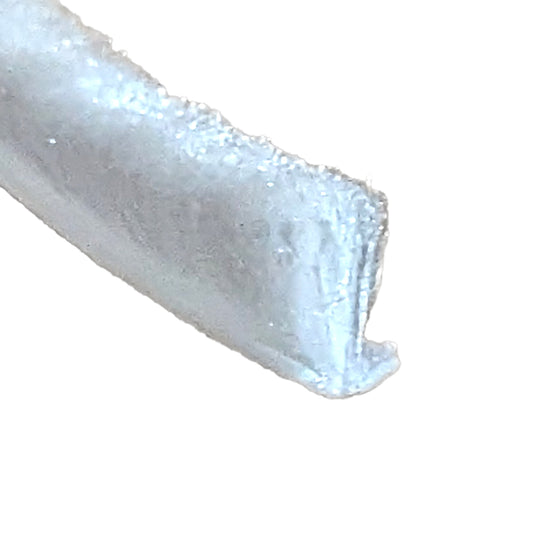 Weatherstrip - .187 T-Backing x .320 Fuzzy Pile, with Fin Seal - Choose Color