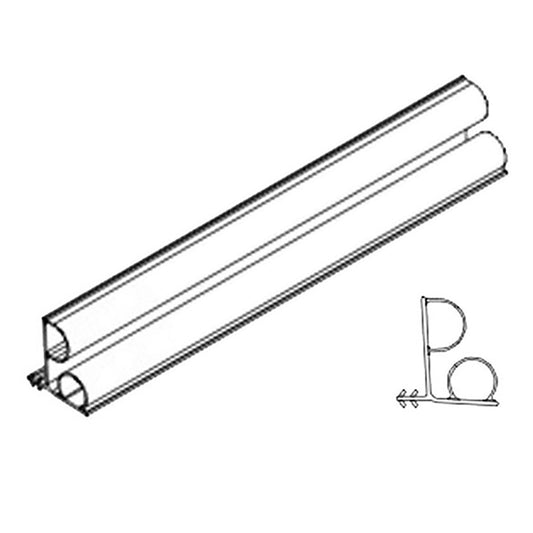 Integrity by Marvin Hinged Door Jamb Weatherstrip Black