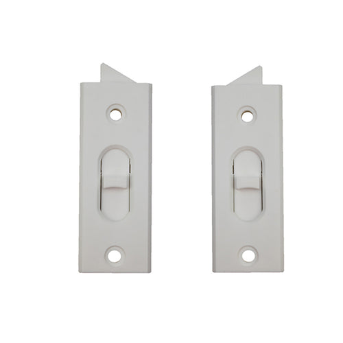 Tilt Latch - Vinyl Window Tilt Latch Hardware, Vinyl - White - Tilt Latch - Vinyl Window Tilt Latch Hardware, Vinyl - White