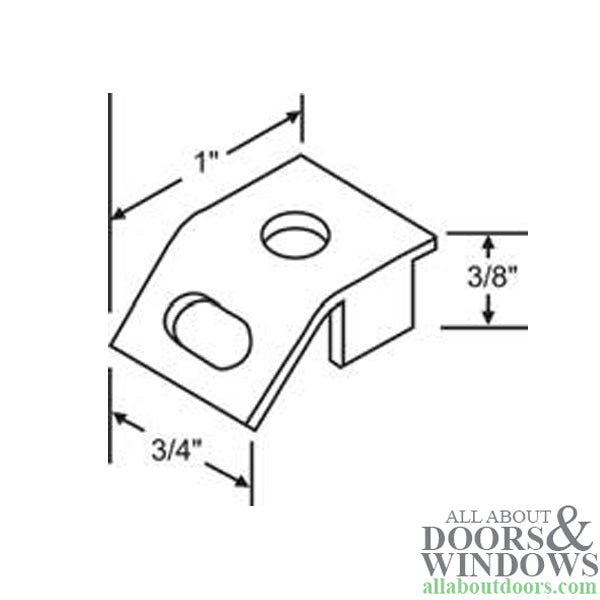 Leigh Pivot Bracket - Metal Bi-fold door - Leigh Pivot Bracket - Metal Bi-fold door