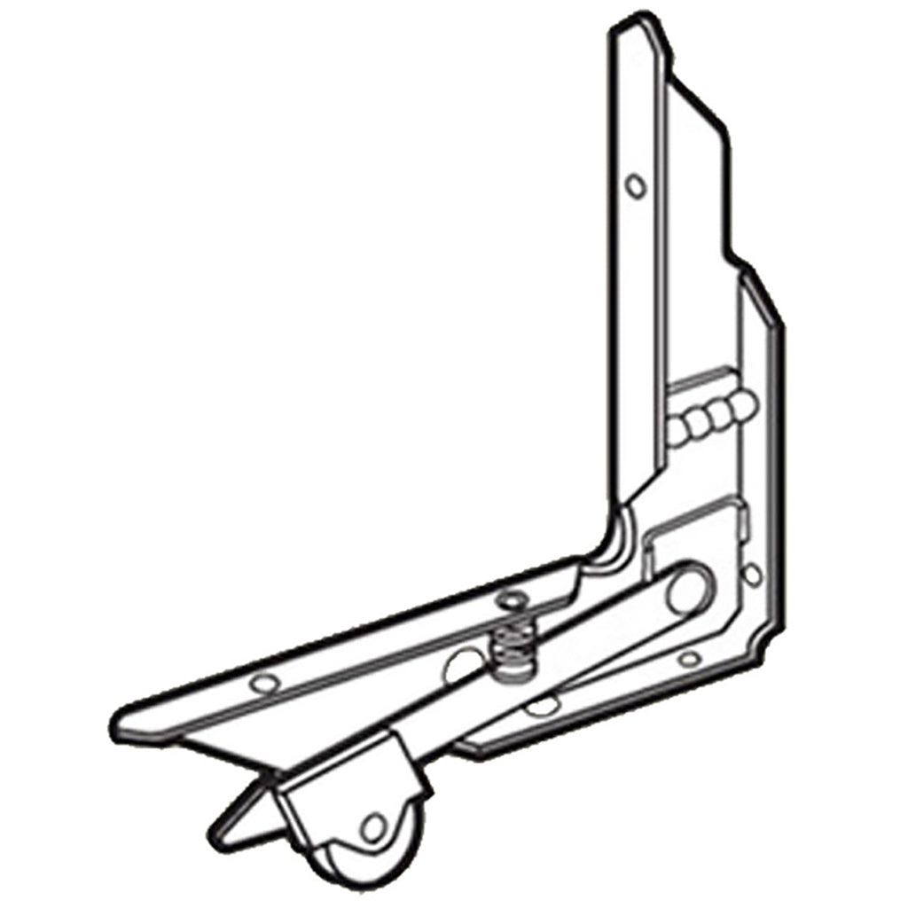 DISCONTINUED Right Hand Corner Insert Roller Assembly with 1 in Nylon Wheel for Sliding Screen Door - DISCONTINUED Right Hand Corner Insert Roller Assembly with 1 in Nylon Wheel for Sliding Screen Door