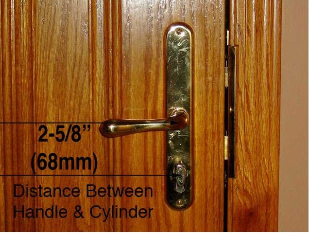 Germania, Lara 68mm Active Handleset  - Satin Nickel - Germania, Lara 68mm Active Handleset  - Satin Nickel