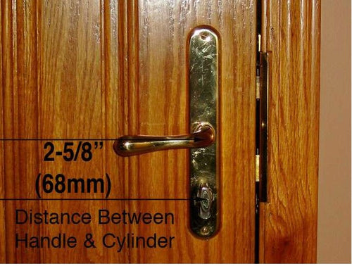 Germania, Lara 68mm Active Handleset  - Satin Nickel - Germania, Lara 68mm Active Handleset  - Satin Nickel