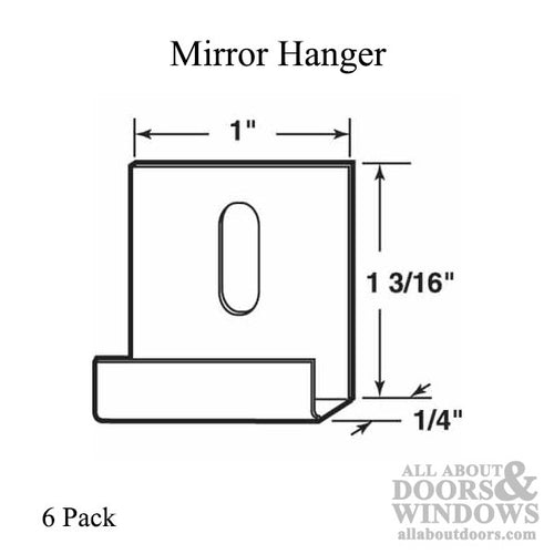 Stainless Steel Mirror Hanger - Stainless Steel Mirror Hanger