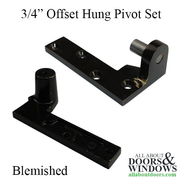 Blemished - Rixson 3/4 Offset Hung Pivot Set, Left Hand - Blemished - Rixson 3/4 Offset Hung Pivot Set, Left Hand
