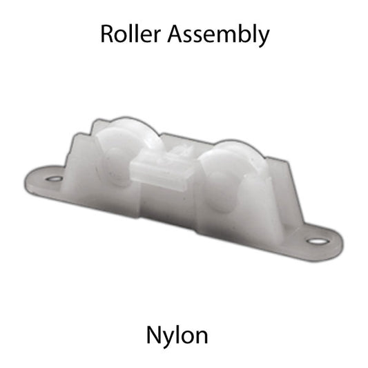 Roller Assembly (Flat) - Sliding Windows, Nylon