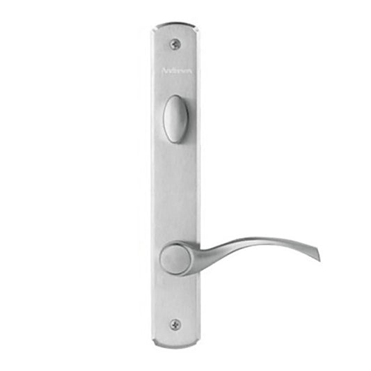 Andersen Newbury Door Handel With Hardware Kit Single Door Newbury For Active Door Satin Nickel