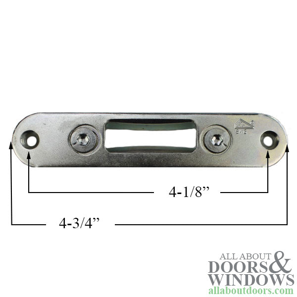 Swing Hook Strike Adjustable Stainless Steel - Swing Hook Strike Adjustable Stainless Steel