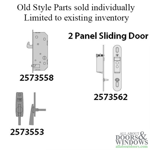 Old Style Deadlock, Andersen Reachout, 1982-2006 Gliding Patio Door - Old Style Deadlock, Andersen Reachout, 1982-2006 Gliding Patio Door