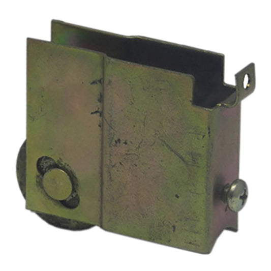 Sliding Glass Door Roller For Mid Continental Doors 1.25 Inch Steel Roller With Adjustable F Tab Metal Housing