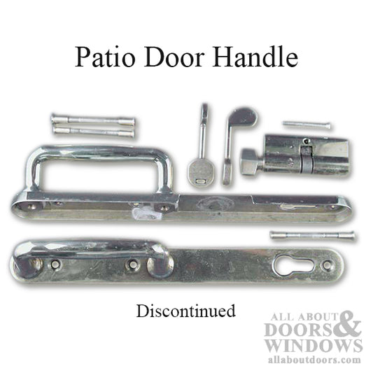 Great Lakes Window Patio Door Handle Set 8-3/4" Screw Hole Spacing