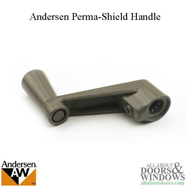 Andersen Perma-Shield Crank Handle - Stone 1975-1981 - Andersen Perma-Shield Crank Handle - Stone 1975-1981