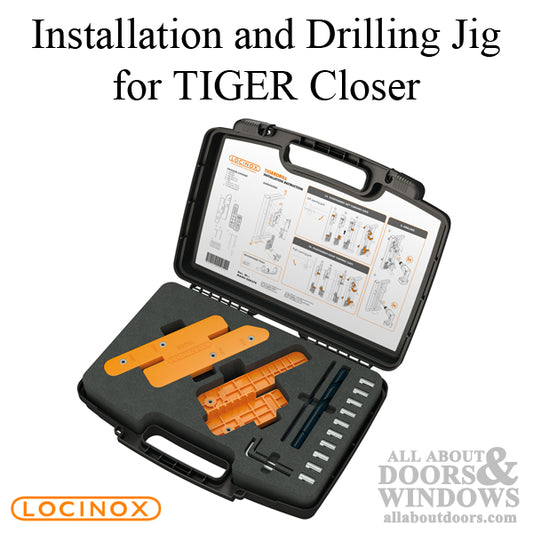 Locinox Installation and Drill Jig for TIGER Closer