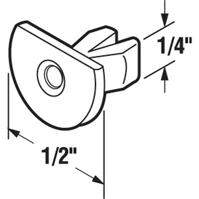 Guide (Vent Button) - Sliding Windows, Glides / Guides - Nylon - Guide (Vent Button) - Sliding Windows, Glides / Guides - Nylon