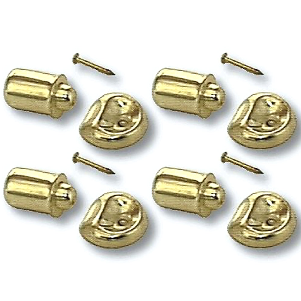 Mini Bullet Catch, 3/8 diameter, 1/2 length, 3/16 projection - 4 Pack - Mini Bullet Catch, 3/8 diameter, 1/2 length, 3/16 projection - 4 Pack