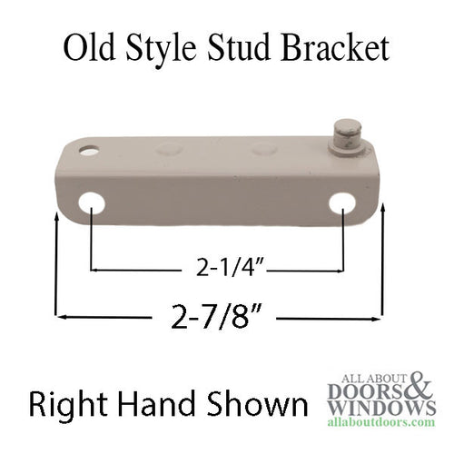 Old Style Stud Bracket, Right Hand - E-Gard Finish - Old Style Stud Bracket, Right Hand - E-Gard Finish