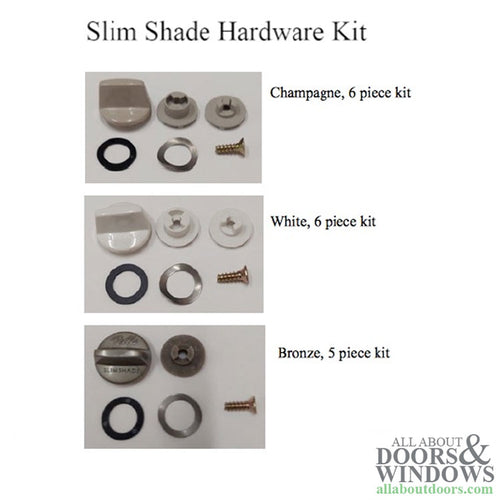 Pella Slim Shade For Internal Blinds Operator Knob for Casement Window - Choose Color - Pella Slim Shade For Internal Blinds Operator Knob for Casement Window - Choose Color