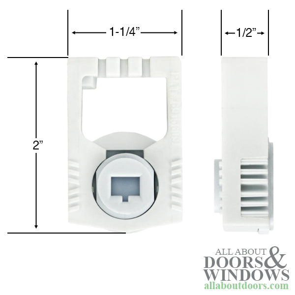 Truth Pivot Lock Swing Brake Shoe For Single Hung and Double Hung Windows - Truth Pivot Lock Swing Brake Shoe For Single Hung and Double Hung Windows