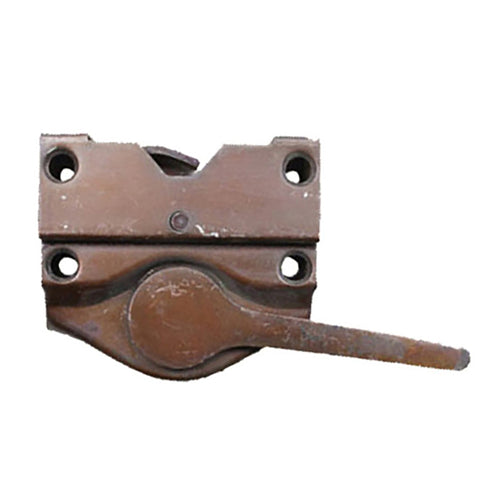 Discontinued - Andersen Casement Sash Lock 1945-1960 - Left, Bronze - Discontinued - Andersen Casement Sash Lock 1945-1960 - Left, Bronze