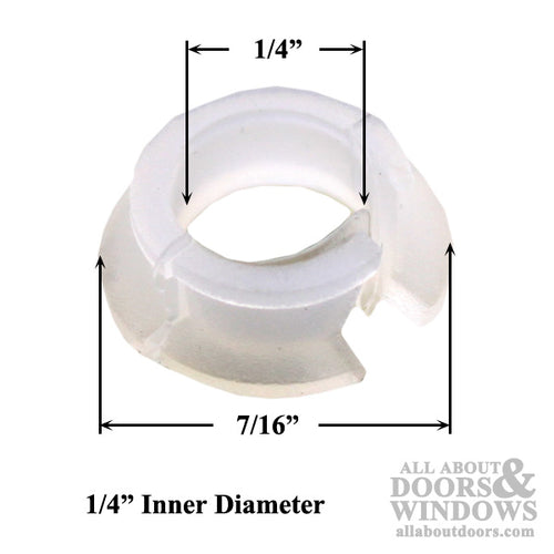 1/4 Inch Inner Diameter Nylon Bushing - 1/4 Inch Inner Diameter Nylon Bushing