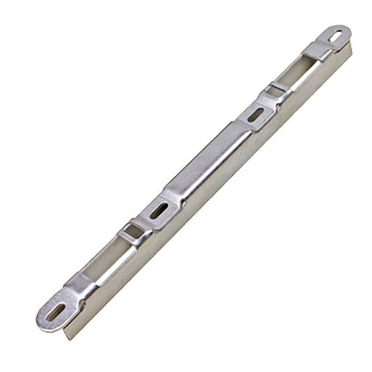 Sliding Door Strike Plate Keeper 5/8" Raised Dual Point Strike Stainless Steel