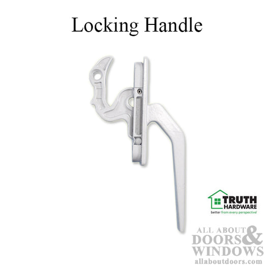 Locking Handle, Casement Tie Bar, 2-1/2 screw spacing - Choose Color