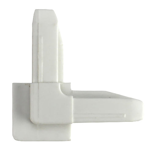 Outside Double Hung Corner Key and Inside Casement Corner, Plastic - White - Outside Double Hung Corner Key and Inside Casement Corner, Plastic - White