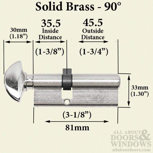 Verona M151/216N/KC  35/45 Cylinder 2-1/4