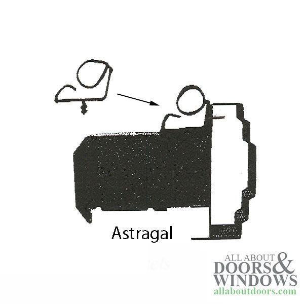 Weatherstrip, Pella Designer Series Hinged Door, 95