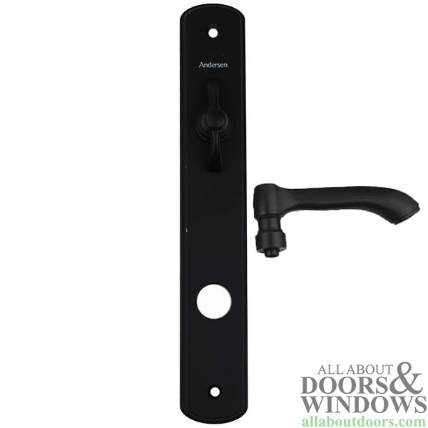 Andersen Albany Active Single Hinged Door Hardware, Blemished - Black - Andersen Albany Active Single Hinged Door Hardware, Blemished - Black