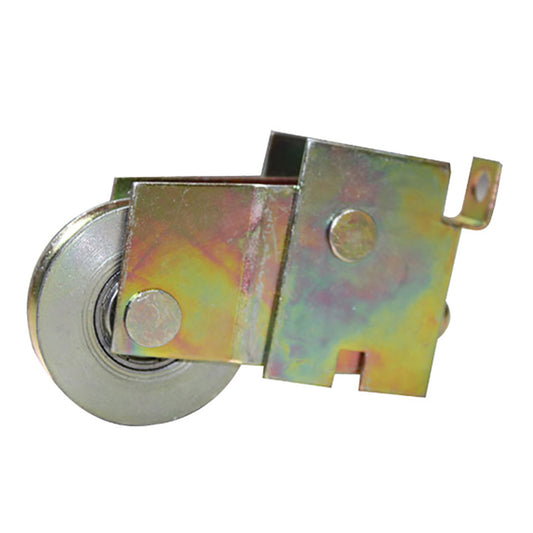 Sliding Door Roller For Star Lite and Door Master Single Steel Roller With Steel Housing 1.5 Inch Steel Wheel