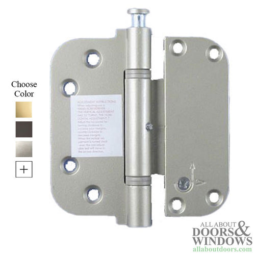 Columbus 2D Non Removable Pin NRP Adjustable Set Hinge (V) 3-5/8 x 3-5/8 - Columbus 2D Non Removable Pin NRP Adjustable Set Hinge (V) 3-5/8 x 3-5/8