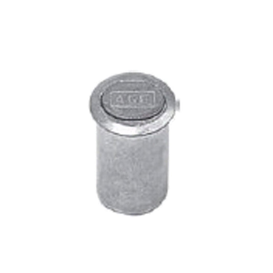Thimble / Socket Strike with Spring Loaded Cover for Shootbolt, Steel