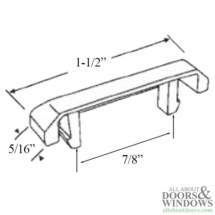 Weep Cover, No Flap, 1-1/2 inch length - Weep Cover, No Flap, 1-1/2 inch length