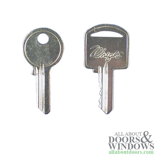 Wright 27/27 Mortise Lock Cylinder with Thumb Turn - Wright 27/27 Mortise Lock Cylinder with Thumb Turn