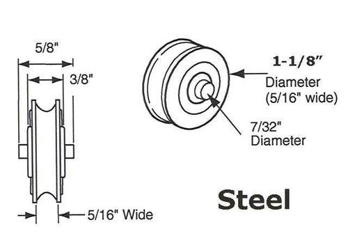 Roller Only,  1-1/8