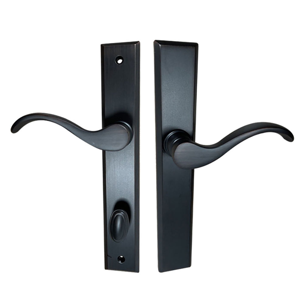 Pella Virago Passive Non-Keyed Hinged Door Handle Set Trim for Multipoint Lock - Pella Virago Passive Non-Keyed Hinged Door Handle Set Trim for Multipoint Lock