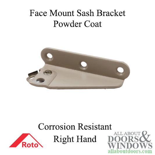 Roto Sash Bracket Assembly 35mm Face mount, Right Hand