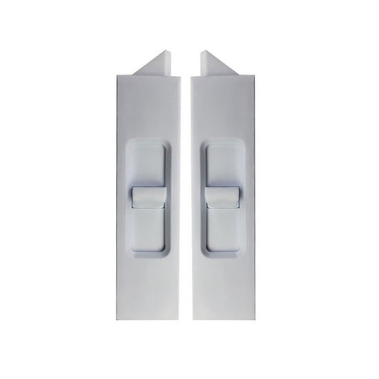 Tilt Latch Pair For Sightline Vinyl Window With Square Housing White Latch