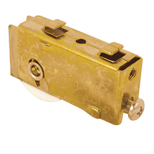 Sliding Patio Door Roller With 1.25 Inch Nylon Wheels Steel Hook Tab Housing