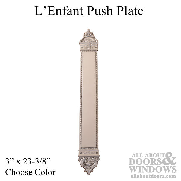 L'Enfant Push Plate 3