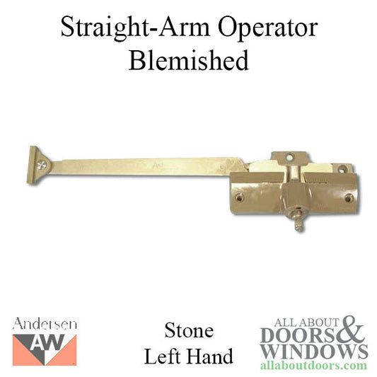 Andersen Window Perma-Shield Casement 8-3/8 inch Straight Arm Operator - Left Hand - 7191-32 CN Series - Blemished