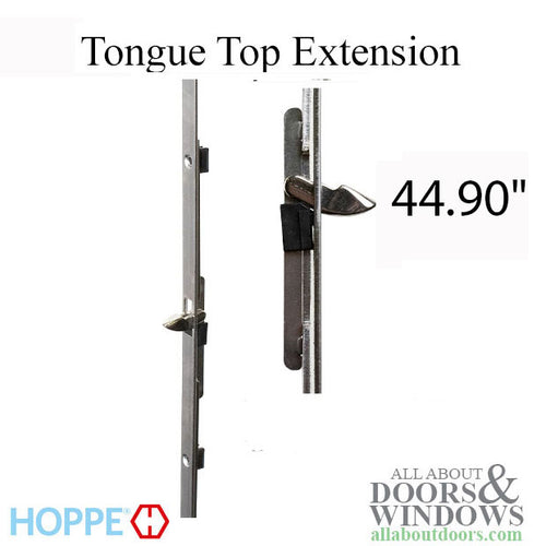 Hoppe 16mm Manual Tongue Top Extension, Tongue at 45