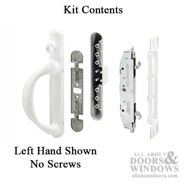 Door Handle For Sliding Glass Patio Door Left Handed White Door Handle Set - Door Handle For Sliding Glass Patio Door Left Handed White Door Handle Set