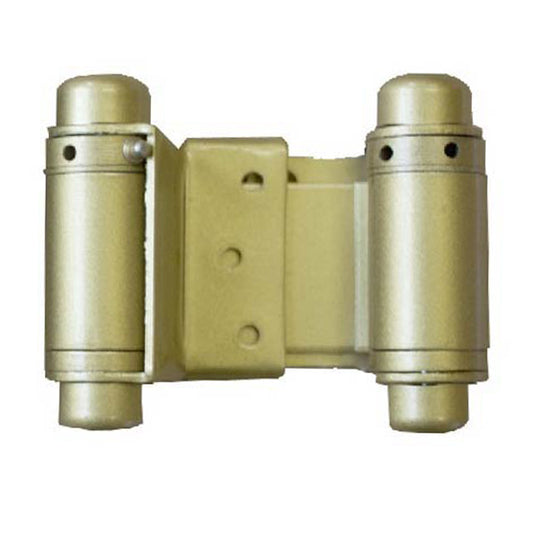 Double Acting Hinge, 2 inch - Gold Spray
