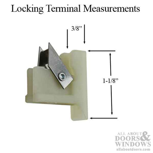 Channel Balance Locking Terminal - White - Channel Balance Locking Terminal - White